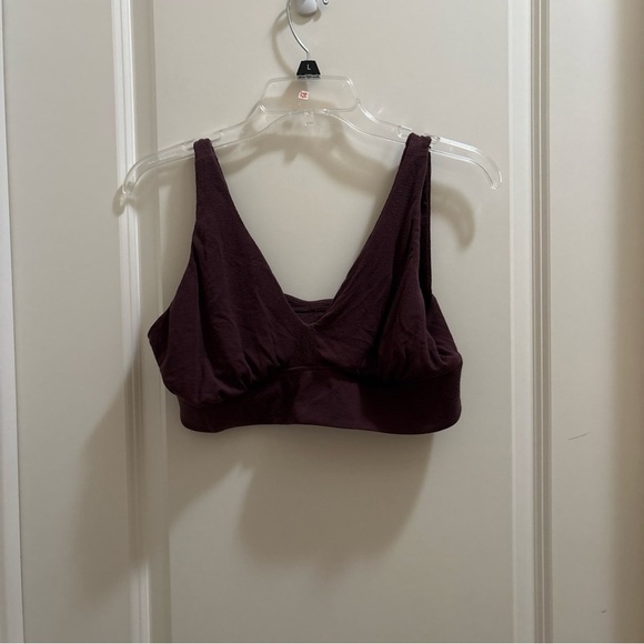 Parade Other - Parade Women’s Lush Ribbed Bralette Chocolate Brown Size 1.5 No Padding